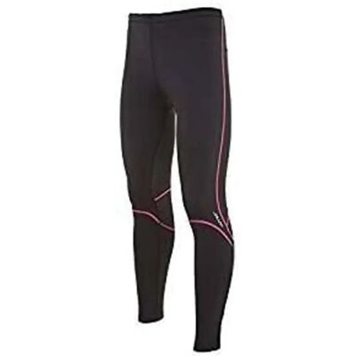 Joluvi Leggings Lyc Black / Neon Orange XL Joluvi Leggings Lyc Black / Neon Orange XL