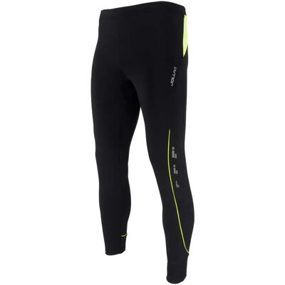 Joluvi Leggings Profit Black / Neon Yellow XS Joluvi Leggings Profit Black / Neon Yellow XS