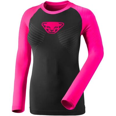 Dynafit Maglietta Intima Tenica A Maniche Lunghe Speed Dryarn Pink Glo / Black Out DE 42 Dynafit Maglietta Intima Tenica A Maniche Lunghe Speed Dryarn Pink Glo / Black Out DE 42