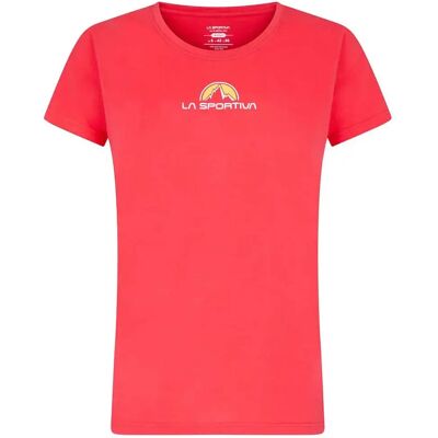 T-Shirt Organico Rosso Donna La Sportiva - Sport e Tempo Libero T-Shirt Organico Rosso Donna La Sportiva - Sport e Tempo Libero