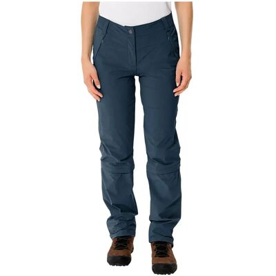 Vaude Pantaloni Farley Stretch Capri T-zip Iii Dark Sea 40 Vaude Pantaloni Farley Stretch Capri T-zip Iii Dark Sea 40