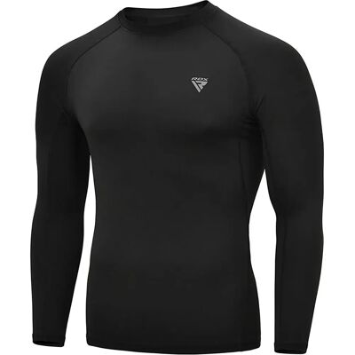 Rdx Sports Maglietta Intima Tenica A Maniche Lunghe T15 Compression Black S Rdx Sports Maglietta Intima Tenica A Maniche Lunghe T15 Compression Black S
