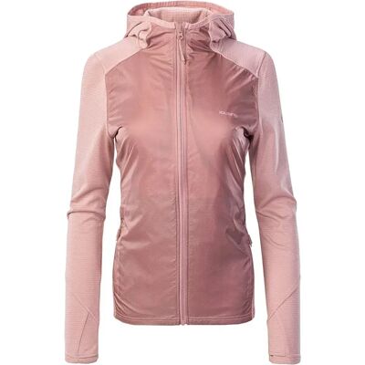 IGUANA Rosa Felpa con capuccio e zip completo - Maglione IGUANA Rosa Felpa con capuccio e zip completo - Maglione
