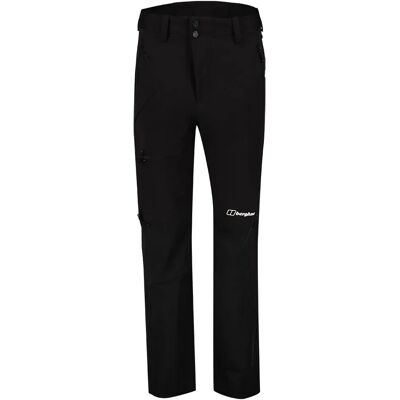 Pantaloni Softshell Berghaus MTN Guide Alpine - Nero - Antivento Pantaloni Softshell Berghaus MTN Guide Alpine - Nero - Antivento