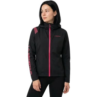 La Sportiva Giacca Pocketshell Black / Hibiscus S La Sportiva Giacca Pocketshell Black / Hibiscus S