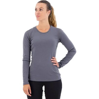 adidas XPERIOR MERINO 260 Base Layer a Maniche Lunghe - Donna - Grigio adidas XPERIOR MERINO 260 Base Layer a Maniche Lunghe - Donna - Grigio