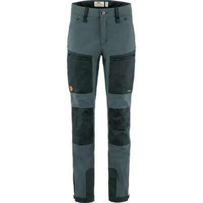 Fjällräven KEB AGILE TROUSERS W Damen Gr.42/R - Pantaloni da trekking - grigio Fjällräven KEB AGILE TROUSERS W Damen Gr.42/R - Pantaloni da trekking - grigio