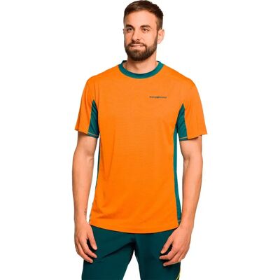 Trangoworld Maglietta A Maniche Corte Ritsem Orange / Green S Trangoworld Maglietta A Maniche Corte Ritsem Orange / Green S