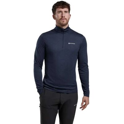 Montane Maglietta A Maniche Lunghe Dart Half Zip Eclipse Blue XS Montane Maglietta A Maniche Lunghe Dart Half Zip Eclipse Blue XS
