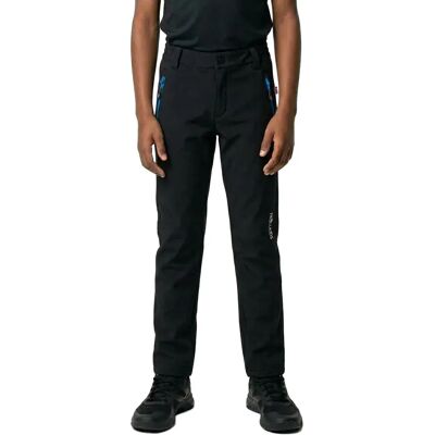 Trollkids Pantaloni Fjell Softshell Black / Medium Blue 116 cm Trollkids Pantaloni Fjell Softshell Black / Medium Blue 116 cm