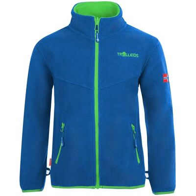 Trollkids Giacca Oppdal Xt Medium Blue / Bright Green 164 cm Trollkids Giacca Oppdal Xt Medium Blue / Bright Green 164 cm