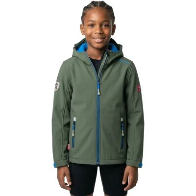 Trollkids Giacca Softshell Trollfjord Ivy / Electric Blue / Black 152 cm Trollkids Giacca Softshell Trollfjord Ivy / Electric Blue / Black 152 cm