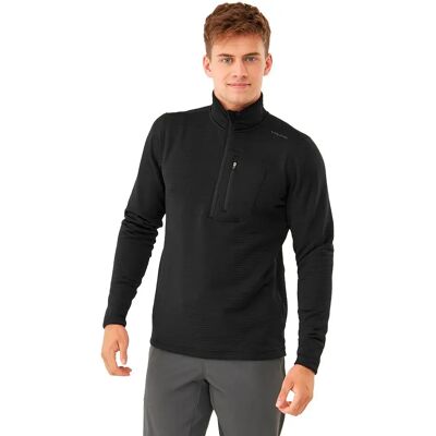 Viking Felpa Con Mezza Zip Admont Black 3XL Viking Felpa Con Mezza Zip Admont Black 3XL