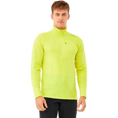 Viking Felpa Con Mezza Zip Admont Safety Yellow XL Viking Felpa Con Mezza Zip Admont Safety Yellow XL
