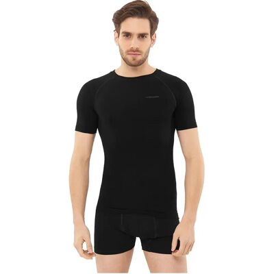 Viking Maglietta A Maniche Corte Lockness Full Black XL Viking Maglietta A Maniche Corte Lockness Full Black XL