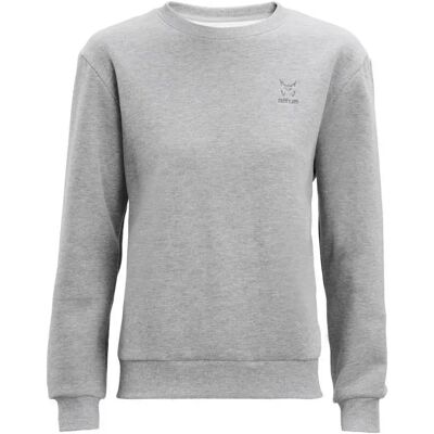 Felpa Donna Altus Luxor Grigio Chiaro - Felpa Felpa Donna Altus Luxor Grigio Chiaro - Felpa