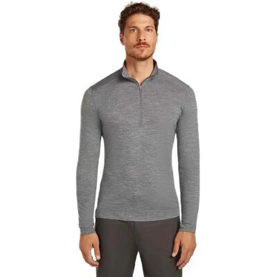 Icebreaker Maglietta Intima Tenica A Maniche Lunghe Merino 200 Oasis Gritstone Heather 013 S Icebreaker Maglietta Intima Tenica A Maniche Lunghe Merino 200 Oasis Gritstone Heather 013 S