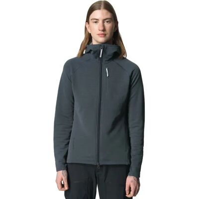 Houdini Sportswear Houdini Donna Aero Houdi Big Bang Blu XS - Felpa con cappuccio Houdini Sportswear Houdini Donna Aero Houdi Big Bang Blu XS - Felpa con cappuccio