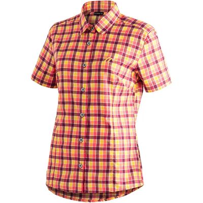 Maier Sports Philina - Blusa a maniche corte multicolore per escursioni Maier Sports Philina - Blusa a maniche corte multicolore per escursioni