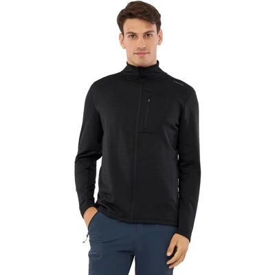 Viking Felpa Con Zip Midlayer Admont Black M Viking Felpa Con Zip Midlayer Admont Black M
