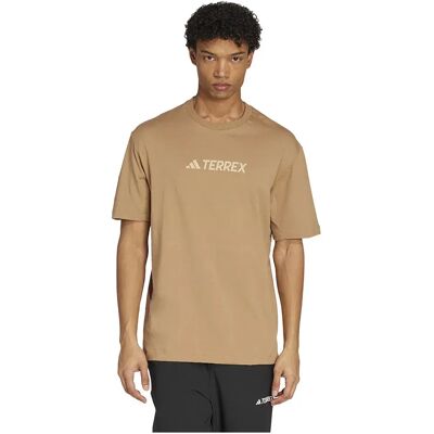 Adidas Maglietta A Maniche Corte Terrex Classic Logo Cardboard L Adidas Maglietta A Maniche Corte Terrex Classic Logo Cardboard L