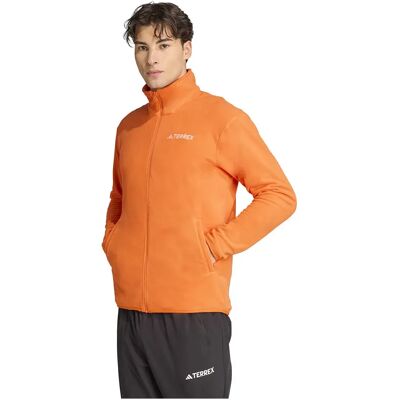 Adidas Pile Con Cerniera Multi Essentials Semi Impact Orange M Adidas Pile Con Cerniera Multi Essentials Semi Impact Orange M