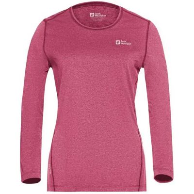 Jack Wolfskin Maglietta A Maniche Lunghe Sky Thermal Bubblegum L Jack Wolfskin Maglietta A Maniche Lunghe Sky Thermal Bubblegum L