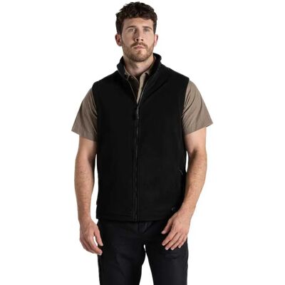 Craghoppers Gilet Corey Fleece Black XS Craghoppers Gilet Corey Fleece Black XS