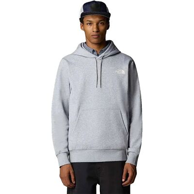 The North Face Felpa Simple Dome Regular TNF Light Grey Heather S The North Face Felpa Simple Dome Regular TNF Light Grey Heather S