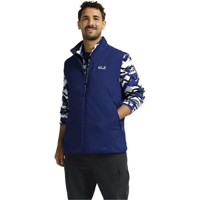 Jack Wolfskin Gilet Trail Light Ins 2in1 Blue Orchid 2XL Jack Wolfskin Gilet Trail Light Ins 2in1 Blue Orchid 2XL