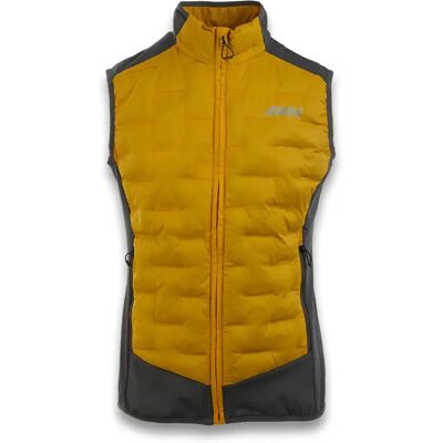 Ande Gilet Dru Golden Yellow / Anthracite S Ande Gilet Dru Golden Yellow / Anthracite S