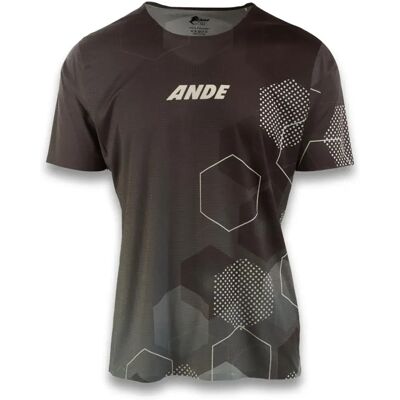 Ande Maglietta A Maniche Corte Kima Black M Ande Maglietta A Maniche Corte Kima Black M