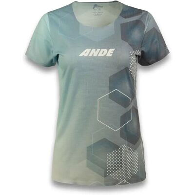 Ande Maglietta A Maniche Corte Kima Fog Blue XS Ande Maglietta A Maniche Corte Kima Fog Blue XS