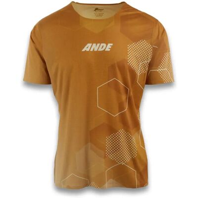 Ande Maglietta A Maniche Corte Kima Golden Yellow L Ande Maglietta A Maniche Corte Kima Golden Yellow L
