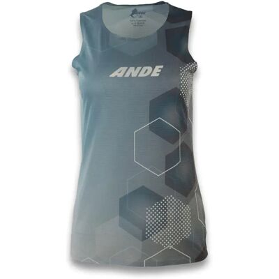 Ande Maglietta Senza Maniche Kima Fog Blue XS Ande Maglietta Senza Maniche Kima Fog Blue XS