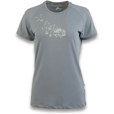 Ande Maglietta A Maniche Corte New Van Fog Blue L Ande Maglietta A Maniche Corte New Van Fog Blue L