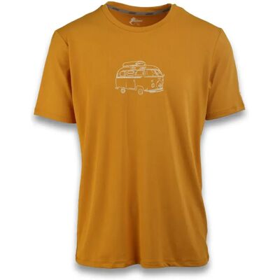 Ande Maglietta A Maniche Corte New Van Golden Yellow XL Ande Maglietta A Maniche Corte New Van Golden Yellow XL