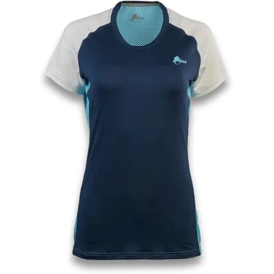 Ande Maglietta A Maniche Corte Rosetta Blue / White L Ande Maglietta A Maniche Corte Rosetta Blue / White L