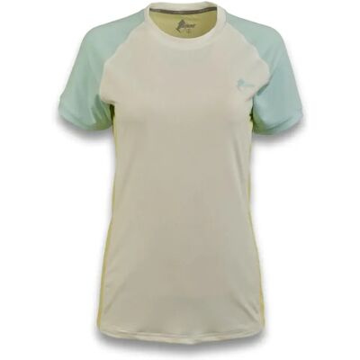 Ande Maglietta A Maniche Corte Rosetta White / Light Blue XS Ande Maglietta A Maniche Corte Rosetta White / Light Blue XS