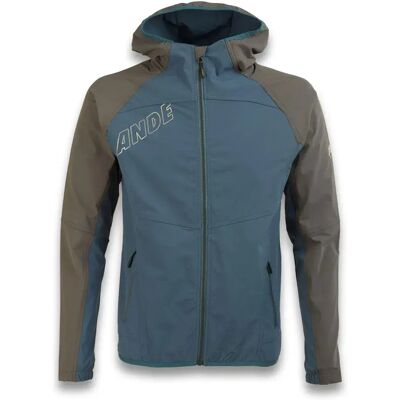 Ande Giacca Softshell Segantini Oil / Anthracite M Ande Giacca Softshell Segantini Oil / Anthracite M