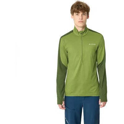 Vaude Felpa Con Mezza Zip Livigno Ii Green Pepper L Vaude Felpa Con Mezza Zip Livigno Ii Green Pepper L