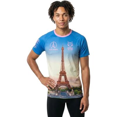 Otso Maglietta A Maniche Corte Run Paris 2026 Blue S Otso Maglietta A Maniche Corte Run Paris 2026 Blue S