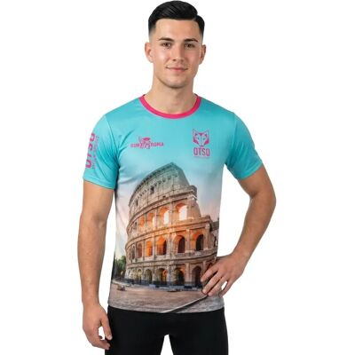 Otso Maglietta A Maniche Corte Run Roma 2026 Multicolor XL Otso Maglietta A Maniche Corte Run Roma 2026 Multicolor XL