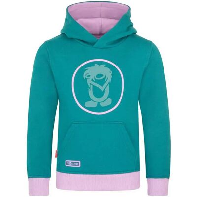 Trollkids Felpa Con Cappuccio Troll Ocean Green / Light Violet / Dusty Teal 152 cm Trollkids Felpa Con Cappuccio Troll Ocean Green / Light Violet / Dusty Teal 152 cm