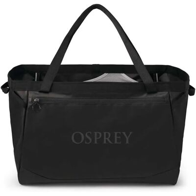 Osprey Borsa A Tracolla In Tessuto Transporter Grear 60l Raven Black / Black One Size Osprey Borsa A Tracolla In Tessuto Transporter Grear 60l Raven Black / Black One Size
