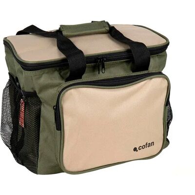 Cofan Ghiacciaia Portatile Morbida 20l Green / Beige One Size Cofan Ghiacciaia Portatile Morbida 20l Green / Beige One Size
