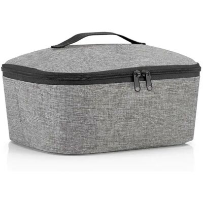 Reisenthel Ghiacciaia Portatile Morbida Coolerbag M Pocket Twist Silver One Size Reisenthel Ghiacciaia Portatile Morbida Coolerbag M Pocket Twist Silver One Size