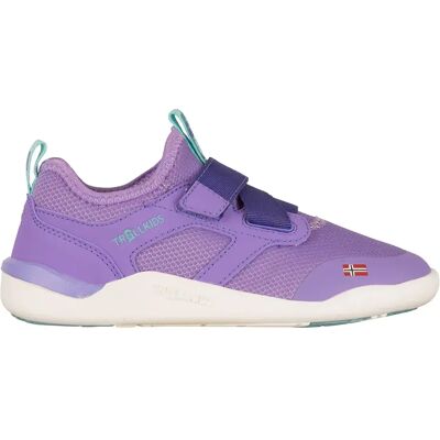 Trollkids Scarpe Da Trekking Bergen Barefoot Violet Sorbet / Morning Dew EU 33 Trollkids Scarpe Da Trekking Bergen Barefoot Violet Sorbet / Morning Dew EU 33