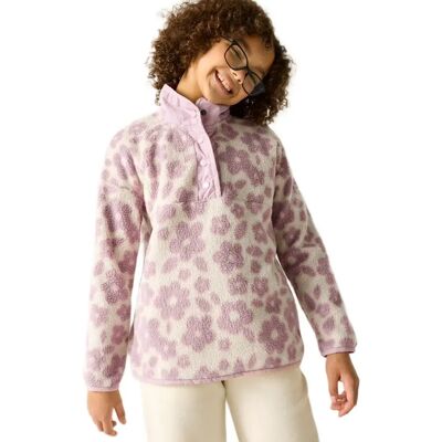 Regatta Pile Con Mezza Cerniera Eva Vanilla Floral / Powder Lilac 13 Anni Regatta Pile Con Mezza Cerniera Eva Vanilla Floral / Powder Lilac 13 Anni