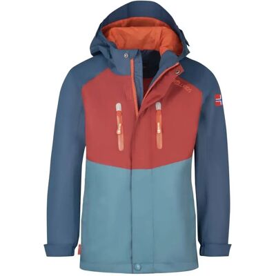 Trollkids Giacca Bryggen 3in1 Carmin Red / Mystic Blue / Stormy Blue 110 cm Trollkids Giacca Bryggen 3in1 Carmin Red / Mystic Blue / Stormy Blue 110 cm